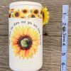 Find Sunshine Sunflower Decorative Jar - Image 5