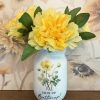 Chin Up Buttercup Floral Jar - Image 3