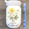 Chin Up Buttercup Floral Jar - Image 4