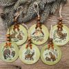 Ornament Green Wilderness Animals